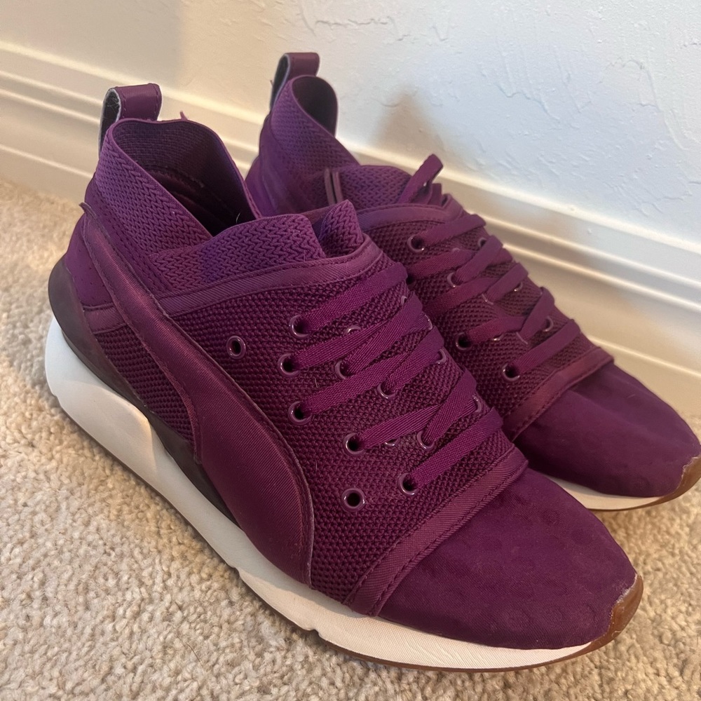 Puma-Purple Ignite Pearl slip on